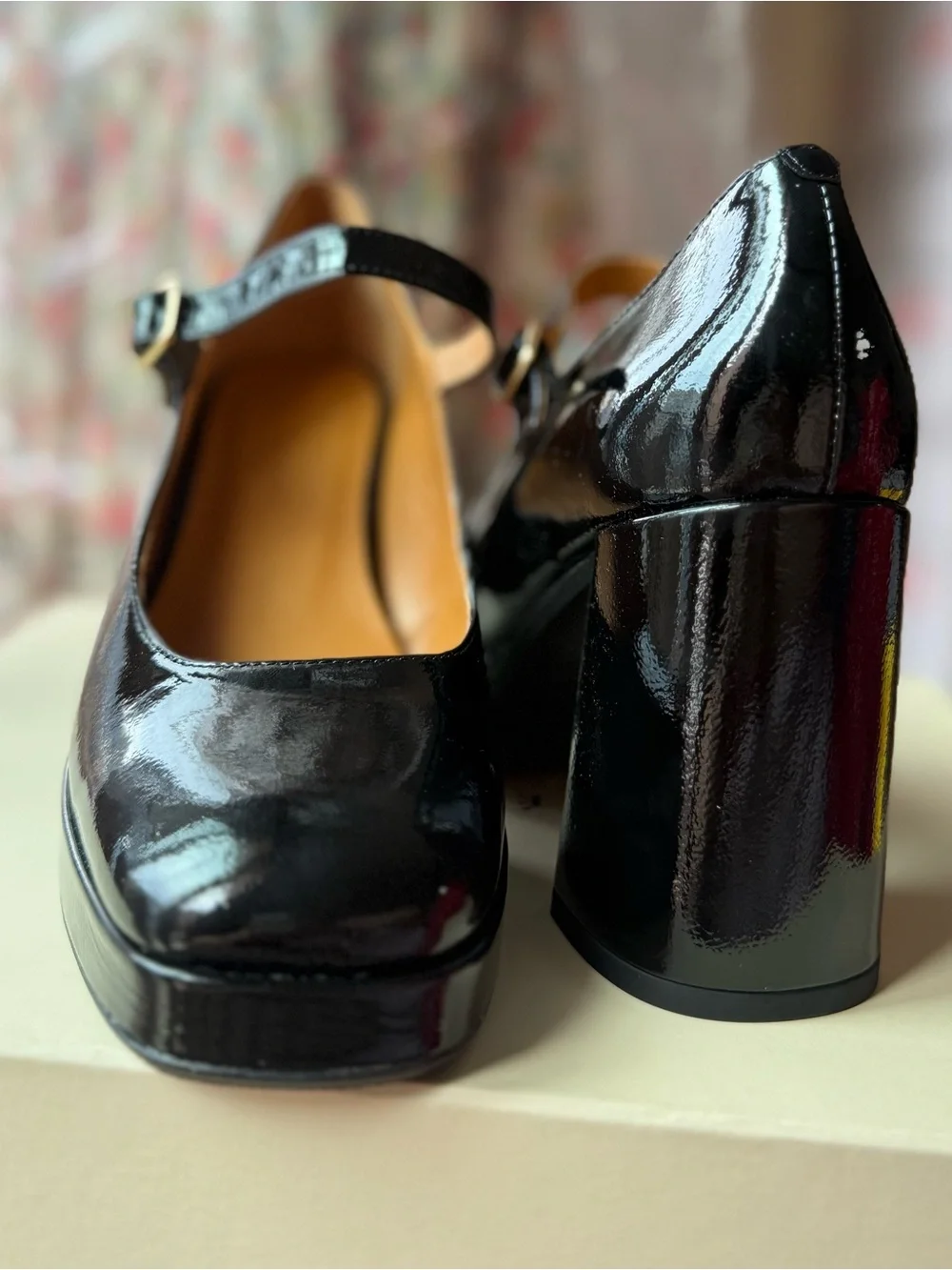 Sezane Georgia Babies High Platform Heels - Picture 2 of 4